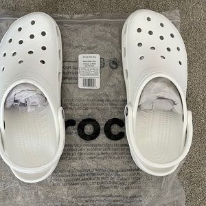 Crocs, white size 10 adult